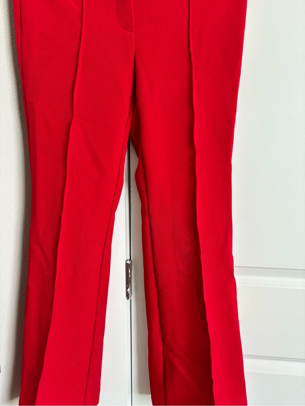 Ann Taylor Red Boot Cut Pants